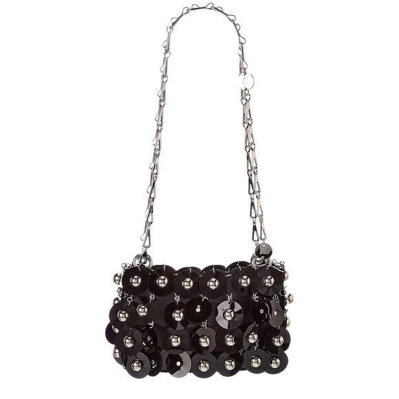 Paco Rabanne Mini Shoulder Bag, Black - Picture 1 of 4